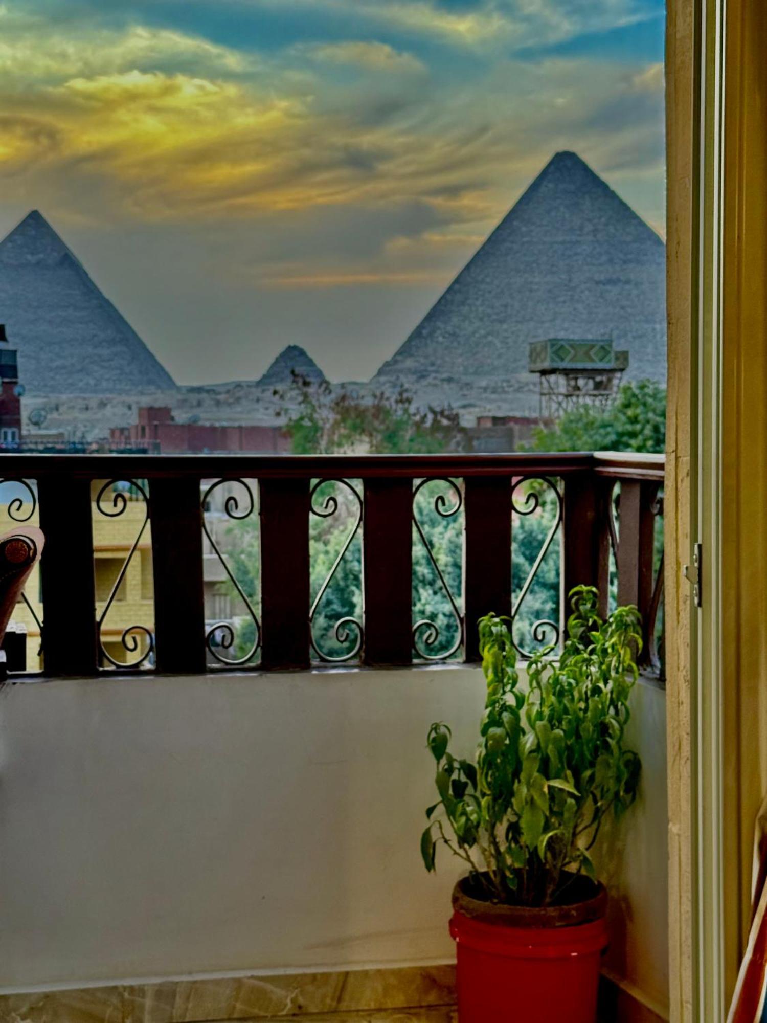 Flower Pyramids Inn Kafret el-Gabal Exterior foto
